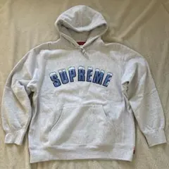 Supreme Icy Arc HoodedSweatshirt アッシュグレー