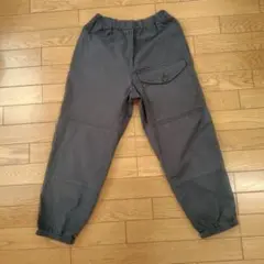 ユニクロ　キッズ　イージーパンツ　黒　　　160cm　春夏秋　綿100%