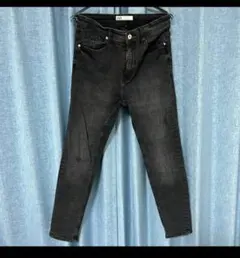 ZARA スキニーデニム 31 ブラック