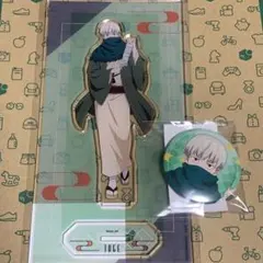 まるくじ 呪術廻戦 和風すたいる アクリルスタンド 缶バッジ セット 狗巻棘