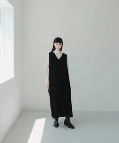 foufou THE DRESS #16 ノースリーブベロアワンピース　サイズ1のサムネイル