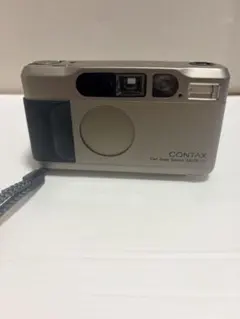 CONTAX T3 T3Dコンパクトフィルムカメラ シルバーDATE BACK - メルカリ