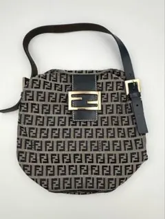 FENDI フェンディ　ズッカ チャーム付き ミニ バッグ FENDI フェンディ ズッカ チャーム付き ミニ バッグ - メルカリ