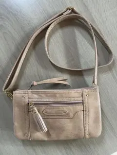 grove ベージュ ショルダーバッグ