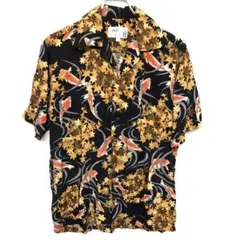 ALI'I IOLANI SPORTSWEAR アロハシャツ 鯉 紅葉 Sのサムネイル