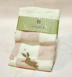 ★いにしへ『古』ガーゼタオル ハナミウサギ 大判