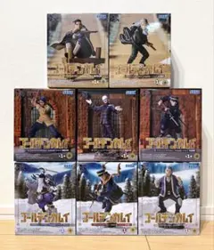 TVアニメ『ゴールデンカムイ』XrossLink フィギュアセット8点まとめ売り