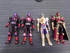 装動ギーツ 仮面ライダーグレア系列4体＋オプションパーツ