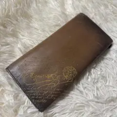 ⭐正規品 Berluti ベルルッティ 長財布 カリグラフィ レザー ブラウン