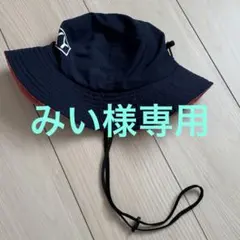 キッズ ROXY マリンハット ネイビー サファリハットのサムネイル