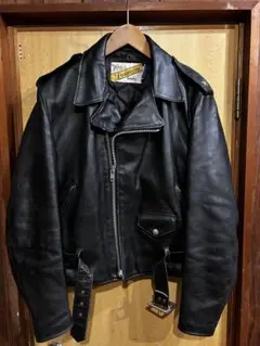 SALE‼️Schott ワンスター　ライダース 42 ブラック　70s 80s