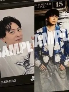 健二郎 ポストカード PHONEカードセット　三代目　山下健二郎