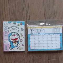 I'm Doraemon 2027年 A6手帳 卓上カレンダー　手帳　セット