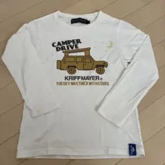 KRIFF MAYER 長袖Tシャツ 130cm オフホワイト
