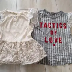 sunny Landscape フラワー刺繍 トップス 90＆fo Kids95