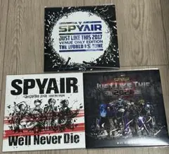 SPYAIR JUSTLIKE THIS完全生産限定盤CD3枚セット