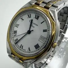 【美品】 Christian Dior 腕時計 メンズ コンビ ゴールド QZのサムネイル