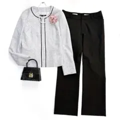 美品JOYBELLAジョイベラ他 セレモニースーツ ママ パンツスーツ 卒業式9