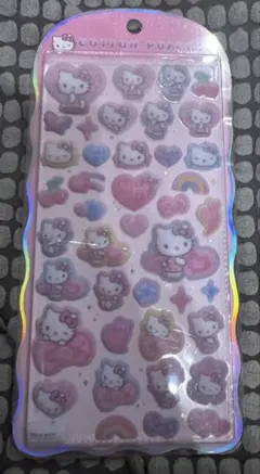 コットンパフィ サンリオ キティ ギャルキティ COTTONPUFFY シール