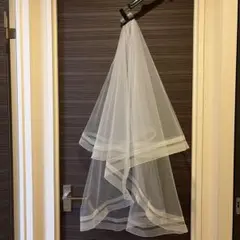 結婚式 ベール 二層チュールベール ダブルホースヘアベール タカミブライダル