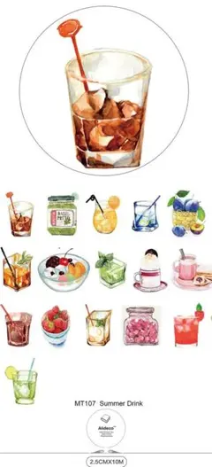 海外マスキングテープ　スイーツ系