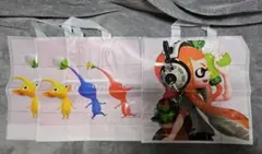 Nintendo ピクミン2枚 スプラトゥーン1枚 ショップ袋計3枚 京都 新品