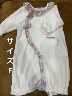 プティマイン　ロンパース　花柄ベビー