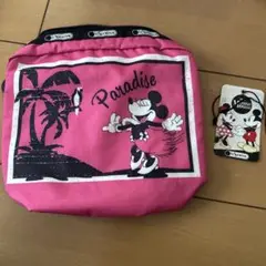 LeSportsac ミニーマウス ポーチ　レスポートサック　新品自宅保管