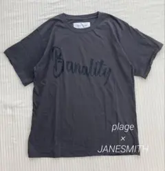 plage プラージュ JANESMITH ジェーンスミス 半袖 ロゴ Tシャツのサムネイル