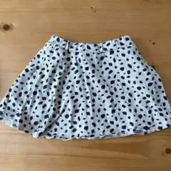 120cm デビロック　 ダルメシアン柄 スカート キッズ