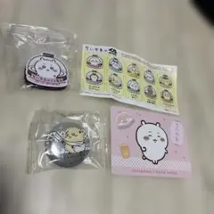 ちいかわ　くら寿司　マグネットシート 缶バッジ　カード
