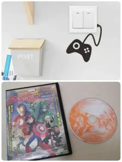 ネクストアベンジャーズ　マーベル　DVD ウォールステッカー　ゲーム