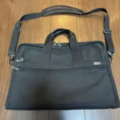美品> TUMI（トゥミ）9624D3 ブラック ナッパレザー 大容量ブリーフ