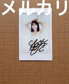 井手美希miki collection直筆サイン入りチェキセットポートレートつき