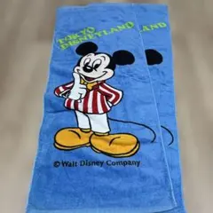 ディズニー　ミッキーマウス　フェイスタオル2枚セット　新品未使用品