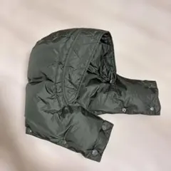 MONCLER 正規品 ダウンジャケット用フードのみ カーキ スナップ5個