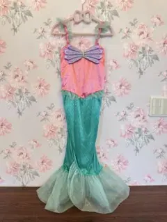 ディズニーリゾート アリエル衣装 130サイズ　プリンセス　ドレス