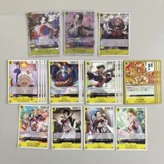 ワンピースカード 黄 ボア・ハンコック デッキパーツ