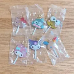 サンリオキャラクターズ カラフルキャンディチャーム コンプリート全６種