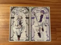 ブルーロック ナムコ特典イラストシート　凪誠士郎　 御影玲王　箔押しver.