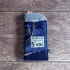 デニムリメイク メガネケース サングラスケース