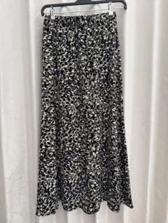 AZUL by moussy アズールバイマウジー レオパード柄 ロングスカート