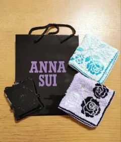 ANNA SUI 鏡＆ショップ袋＆ハンカチ