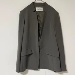 GEORGES RECH ジョルジュレッシュ ノーカラージャケット オフィス Mのサムネイル