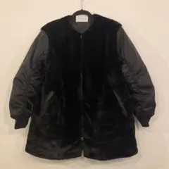 A DAY IN THE LIFE ロングコート ブラック