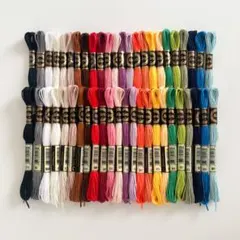 刺繍糸 25番 まとめ売り セット ハンドメイド 手芸 48束