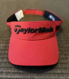テイラーメイド　TaylorMade サンバイザー　レッド