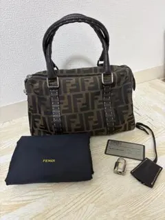 FENDIズッカ柄　キャンバス　ミニボストンのサムネイル