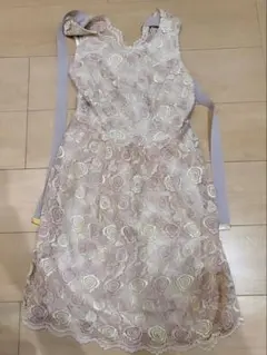 Lily Brown 花柄レース ノースリーブワンピース 未使用
