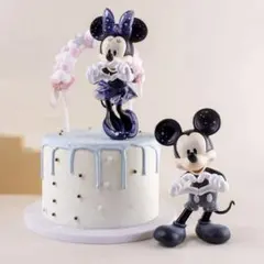 ミッキー　ミニー　ケーキトッパー